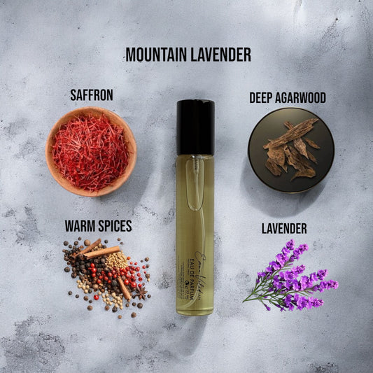 Perfume Mountain Lavender |  Bold & Warm Fragrance  30ml/1.0 fl oz