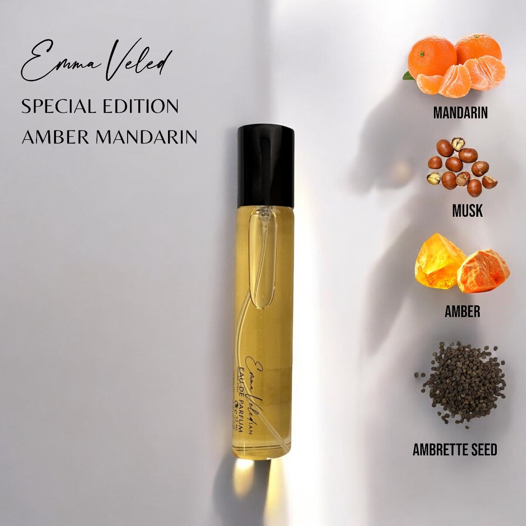 Perfume Amber Mandarin | Rich & Fresh Fragrance 30ml / 1.0 fl oz